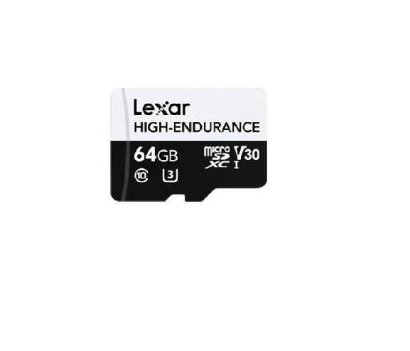 Lexar High-Endurance microSDXC UHS-I cards 64GB High-Endurance microSDXC UHS-... - Image 1 of 1