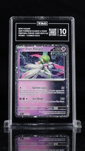 Iron Valiant 079/162 Scarlet & Violet Promo Cosmos Holo Pokemon TAG 10 - Picture 1 of 2