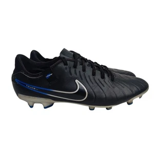 Nike Tiempo Legend 10 Academy FG Black Soccer Cleats New DV4337-040 Mens Sz 8.5 - Picture 1 of 8