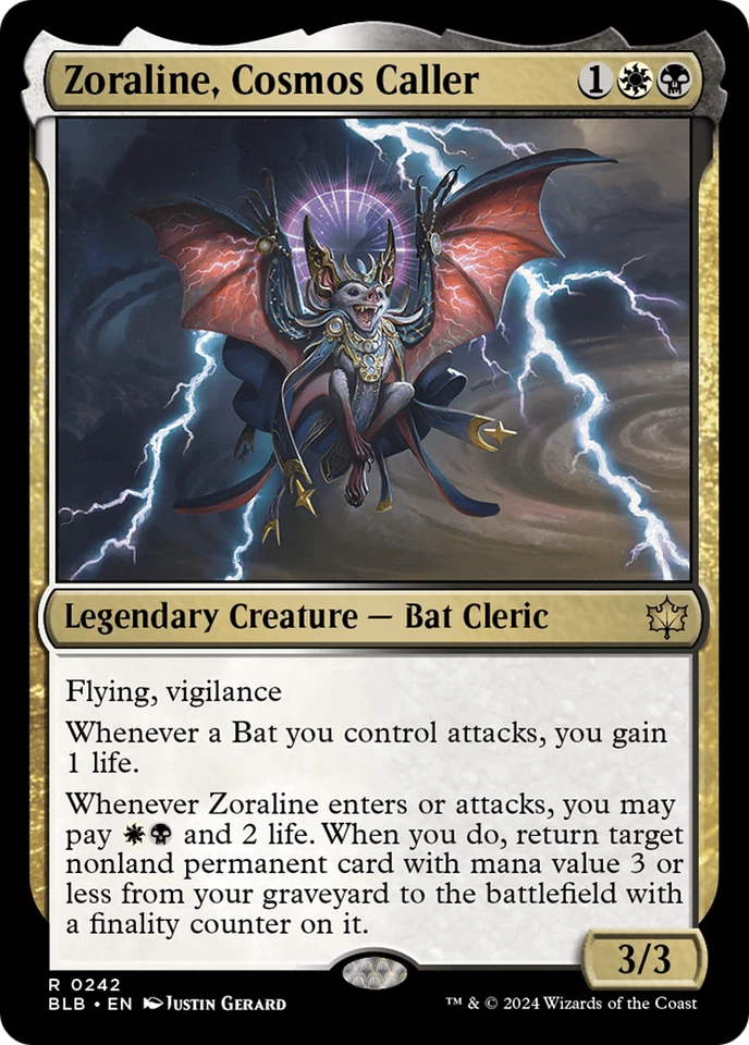 Zoraline, Cosmos Caller (REGULAR) x1 - MTG Bloomburrow BLB #242 - Image 1 of 1