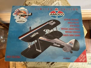 Limited Edition Gearbox Collectibles - 02004 - Amoco Waco UBF Biplane Coin Bank - Picture 1 of 3