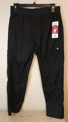 Pantalones de Chef Chef Works Para Hombre Ligeros Ajustados Medianos Negros Nuevos con Etiquetas Foto 1 de 4