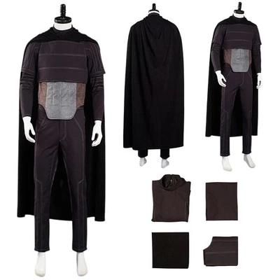 Fantasia Cosplay Mandalorian Manto + Calça + Top + Colete Halloween Masculino Chegou 4 dias - Imagem 1 de 4