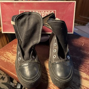 Converse Chuck Taylor Fullback Boy’s 2.5,#2-9460,USA,NOS,Black,Hi-Cut - Picture 1 of 24