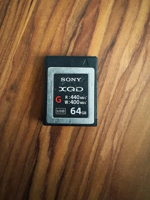 Sony Professional XQD G Series 64GB Memory Card - (QDG64FJ) - Image 1 of 2