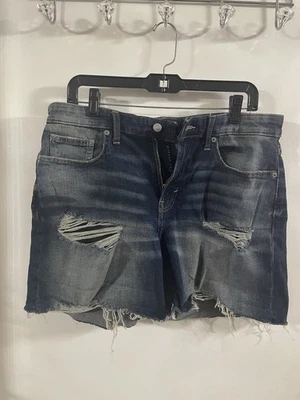 Lucky Brand Women’s Boyfriend Short Size 10/30 Raw hem Beach Festival - Image 1 of 4