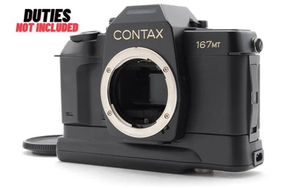 Contax 167MT fotocamera reflex pellicola 35 mm con supporto batteria P-5... - Immagine 1 di 4