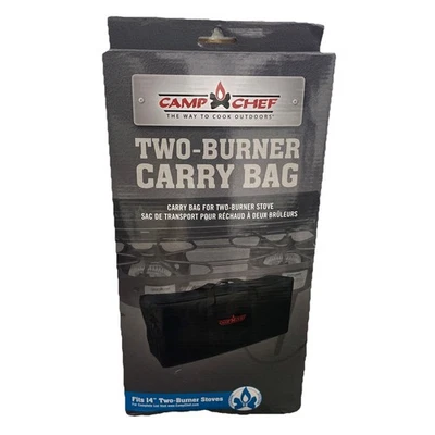 Nueva bolsa de transporte CAMP CHEF de dos quemadores para bolsa de estufa de campamento de 14" SOLO Foto 1 de 2