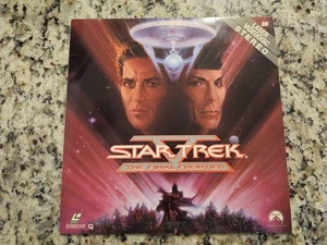 Star Trek V: The Final Frontier (Laserdisc) Extended Play Shatner Nemoy  - Picture 1 of 5