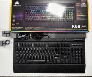 Corsair K68 RGB Keyboard - Cherry MX Red Switches - Picture 1 of 5