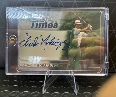 Upper Deck Signs Of  The Times Chi-Chi Rodriguez Auto - Image 1 of 2