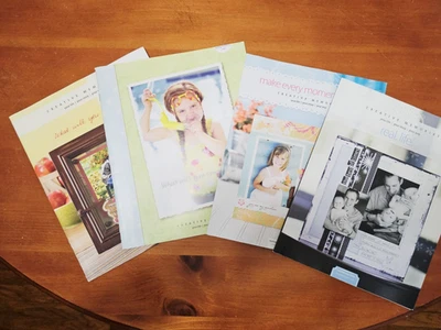 Creative Memories Idea Book Lot of 4 (2-2008 & 2-2009) Scrapbooking - Image 1 of 4