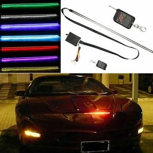48LED Night Rider Strips Light Scanner Flash Lamp Bar 7RGB Color+Wireless Remote - Bild 1 von 10