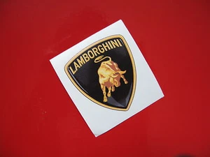 Adesivo/decalcomania LAMBORGHINI 3D look x4 - Foto 1 di 1