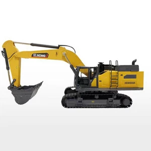 Máquina de construcción excavadora hidráulica sobre orugas modelo fundido a presión 1:35 XCMG XE650GK - Imagen 1 de 4