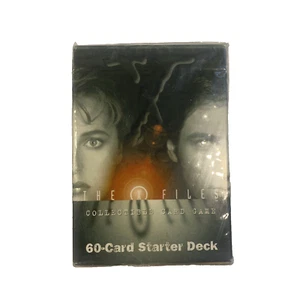 The X Files Collectible Card Game 60 Card Starter Deck. 1996. FACTORY SEALED! - Picture 1 of 6