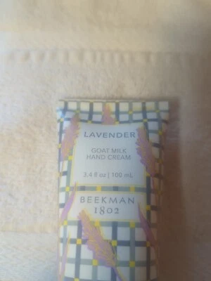 Beekman 1802 Goat Milk Hand Cream LAVENDER 3.4 oz- SEALED NWOB - Image 1 of 4