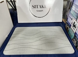 Stone Bath Mat Diatomaceous Earth Shower Mat, Non Slip Super Absorbent Quick Dry - Picture 1 of 2