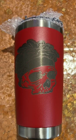 Kansas  City Chiefs 20 Oz. Stainless Insulated Tumbler - Be the Reaper Cover