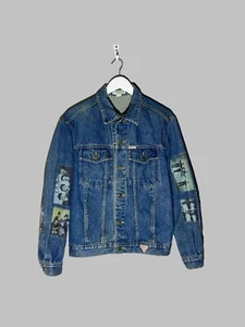 Georges Marciano Guess Customs The Beatles Vintage Jeans Jacket - Picture 1 of 15