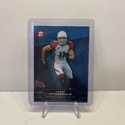 2011 Topps # TT-33 LARRY FITZGERALD Topps Town Glossy Arizona Cardinals - Image 1 of 2