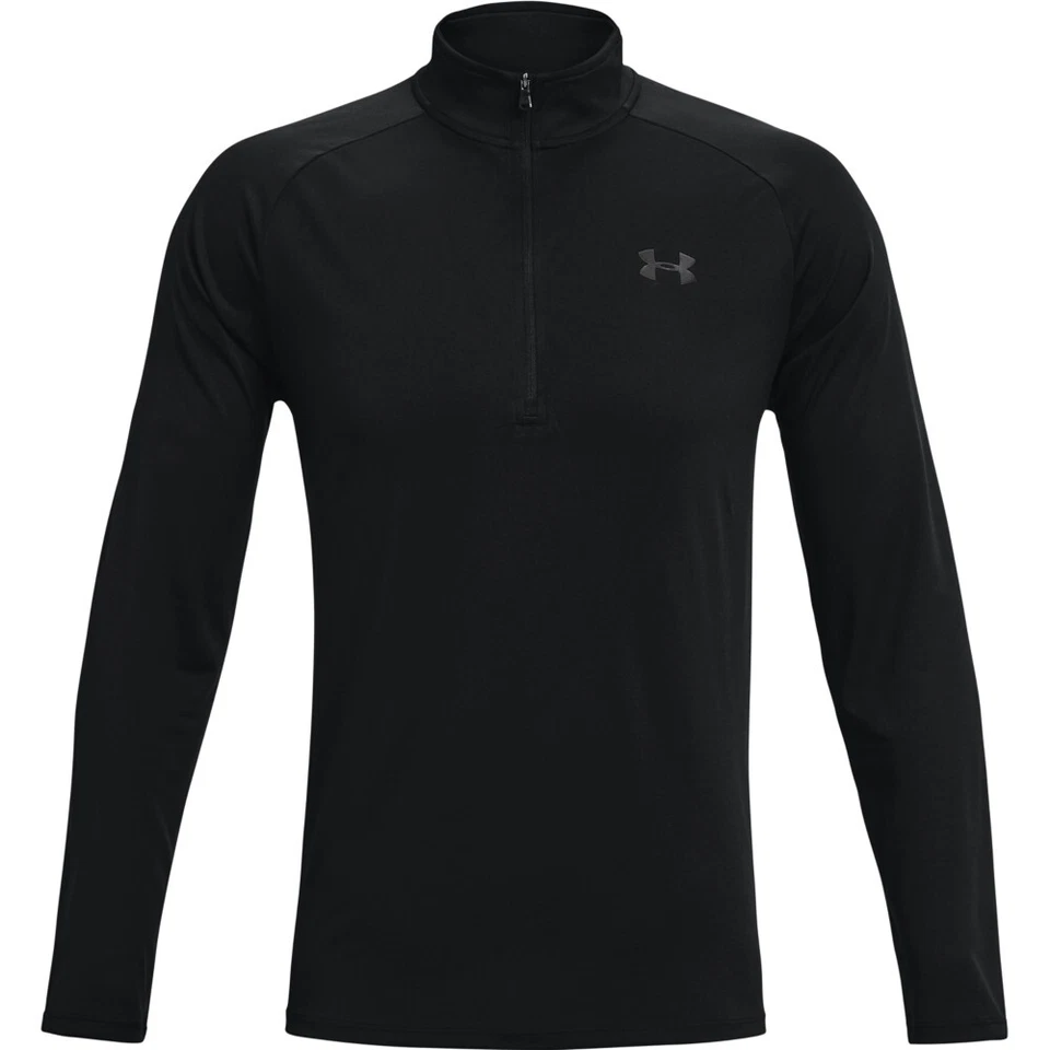 Under Armour 1328495001md Tech 1/2 Zip Black Regular MD