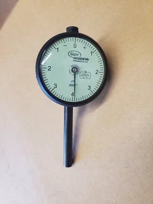 Mahr Federal J1K Dial Indicator 0.0001" Graduation 0.010" Total Range - Image 1 of 4