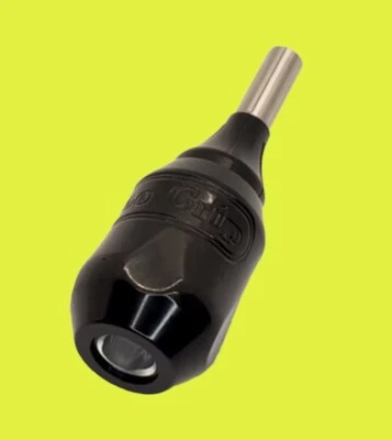 Empuñadura de cartucho de aleación de aluminio ajustable negra (incluye barra de aguja de 1 pieza), 32 mm Foto 1 de 4