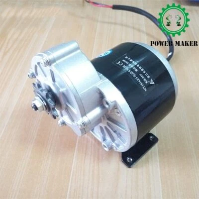 MY1016Z3 350W 24V/36V Electric Wheelchair Motors Electric Tricycle Gear Motor - image 1 of 4