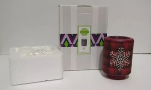 Scentsy Plug In Warmer Frosted Flannel Retired Open Box - Picture 1 of 7