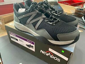 Men's Nevados Brandon Sneakers Hiking Trail Shoe Black Grey Size: Men's 8 D311