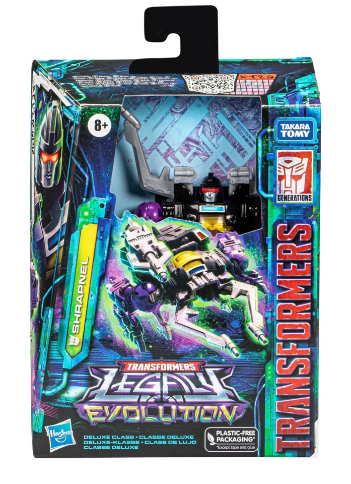Hasbro Transformers Legacy Deluxe Shrapnel  Neu & OVP - Bild 1 von 1