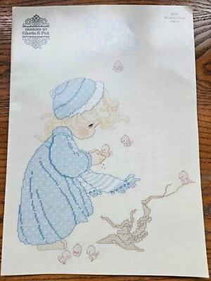 Precious Moments "Winter's Song " PM-11 Counted Cross Stitch by Gloria & Pat - Image 1 of 2