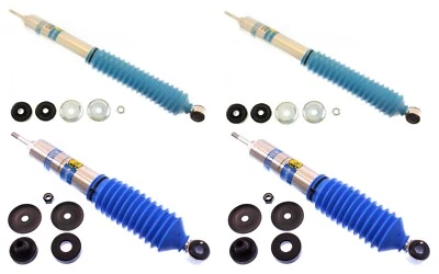 Juego de 4 piezas de amortiguador trasero delantero Bilstein B6 para Ford E350 E450 Super Duty Foto 1 de 4