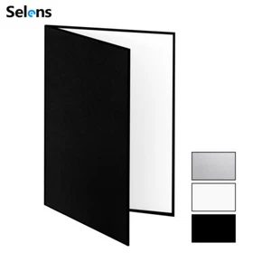 Collapsible Light Reflector Cardboard 3 in 1 Photography Studio Photo Diffuser - Picture 1 of 17