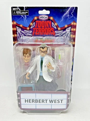 Toony Terrors Re-Animator HERBERT WEST 6" Scale Action Figure NECA In Stock Cover