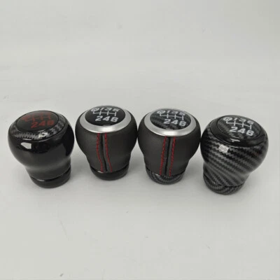 Real Carbon Fiber 6S Gear Shift Knob For Subaru BRZ 2012 - 2024 For Toyota 86 - Изображение 1 из 4