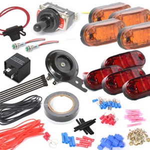 Señal de giro LED Yamaha SXS/UTV Rhino Viking Wolverine YXZ con interruptor de palanca - Imagen 1 de 12