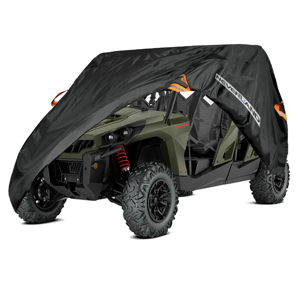 Cubierta de vehículo utilitario impermeable almacenamiento exterior para Can-Am Commander Max 1000R Foto 1 de 4