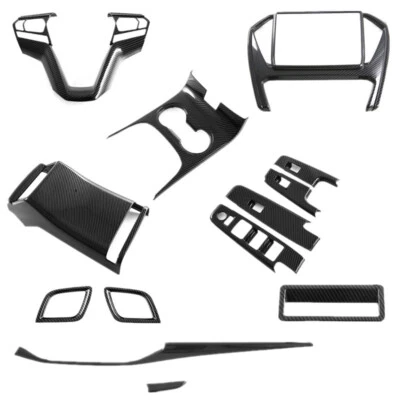 Carbon Fiber Interior Kits Cover Trim For Isuzu MU-X MUX 2023 2024  - image 1 of 4