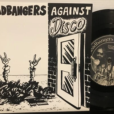 Headbangers Against Disco Vol. 3 7" EP 1997 PrimitiveArt – PAR011 *SE VG+/VG+ - Image 1 of 4
