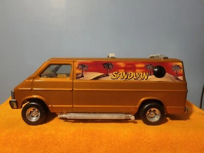 Dodge Sand Van Custom Street Diecast vintage años 70 Ertl Foto 1 de 4