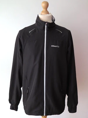 CRAFT Herren Warme Fleece gefütterte Laufjacke Jacke Gr. XL Neuwertig - Image 1 of 4