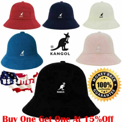 Hip-Hop Fashion Classic Kangol Bermuda Casual Bucket Hats CapSports Winter Warm - Image 1 of 3