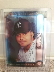 1999 Bowman Intl. Baseball Card RC | Victor Valencia | New York Yankees | #149 - Picture 1 of 2