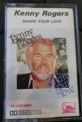 Kenny Rogers Share Your Love Cassette - Image 1 of 4