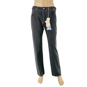 Levi's Premium PRIDE 501 Men's Dark Grey '93 Relaxed Straight Fit Jeans W29 L32 - Picture 1 of 18