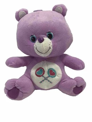 "Oso KellyToy Care 11"" felpa púrpura compartir oso 2013" Foto 1 de 4