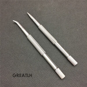  2 types Stainless steel Blade Breaker and holder surgical ophthalmic instrument