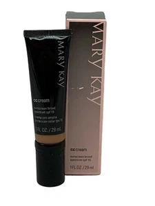 Mary Kay CC Cream Deep AB12 Sunscreen Broad Spectrum SPF 15 072825 1 FL OZ - Picture 1 of 7